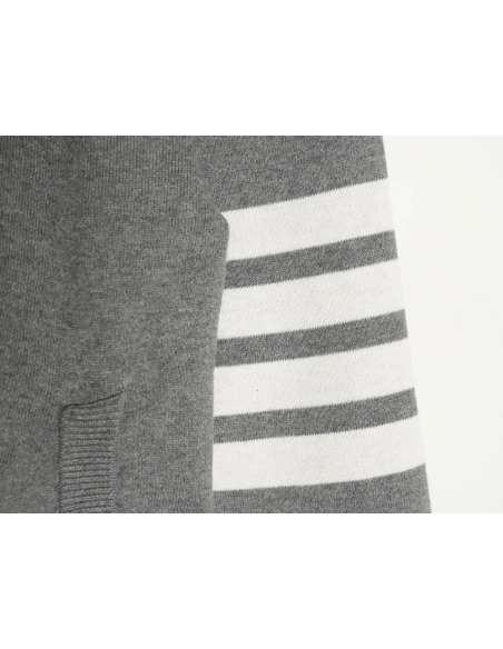 Thom Browne Crab-Zip Baseball Jacket,Thom Browne