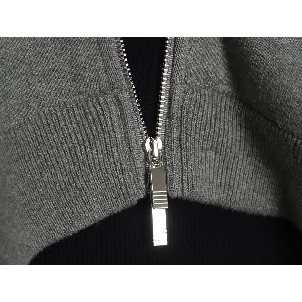 Thom Browne Crab-Zip Baseball Jacket,Thom Browne