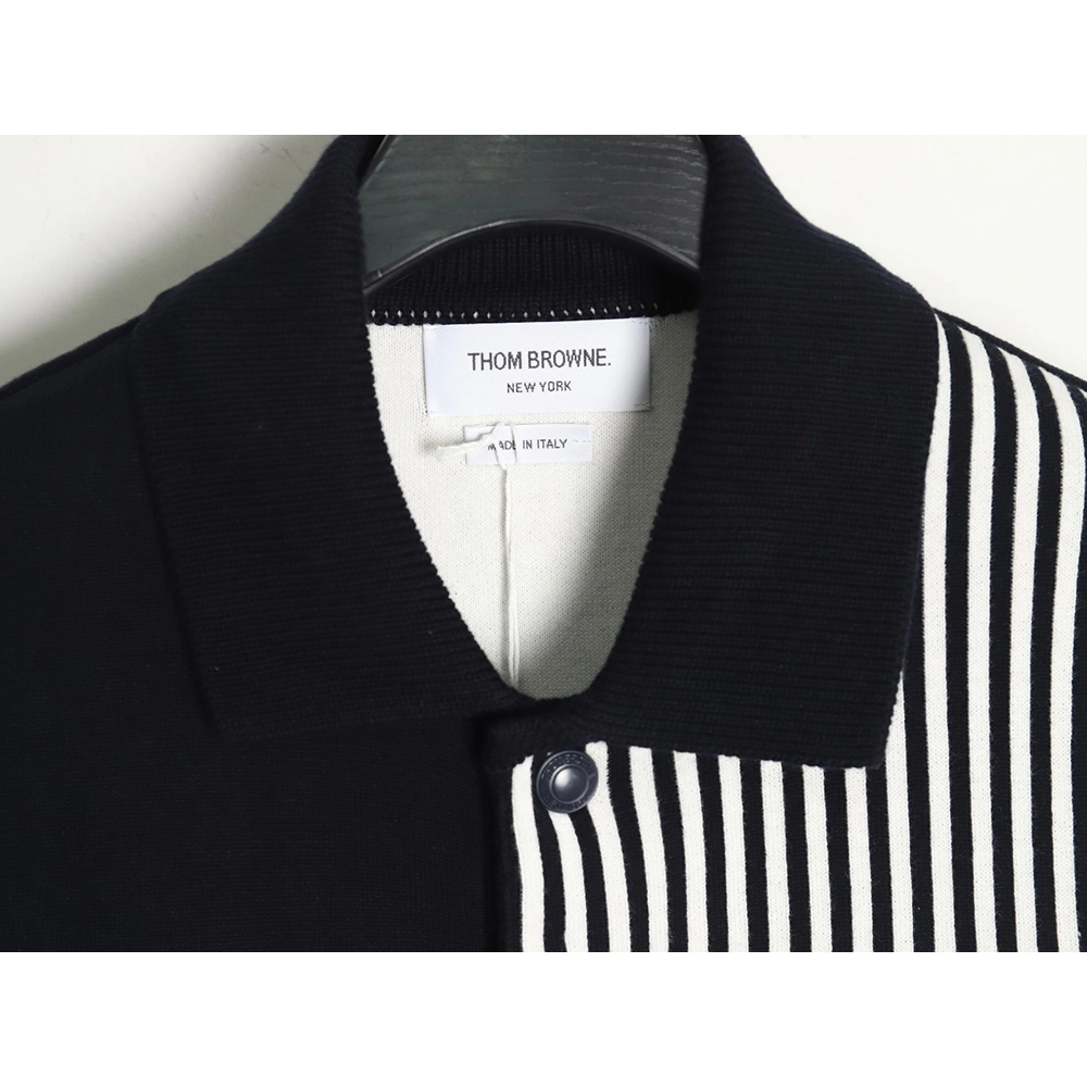 Thom Browne Striped Lapel Jacket TSK1,Thom Browne