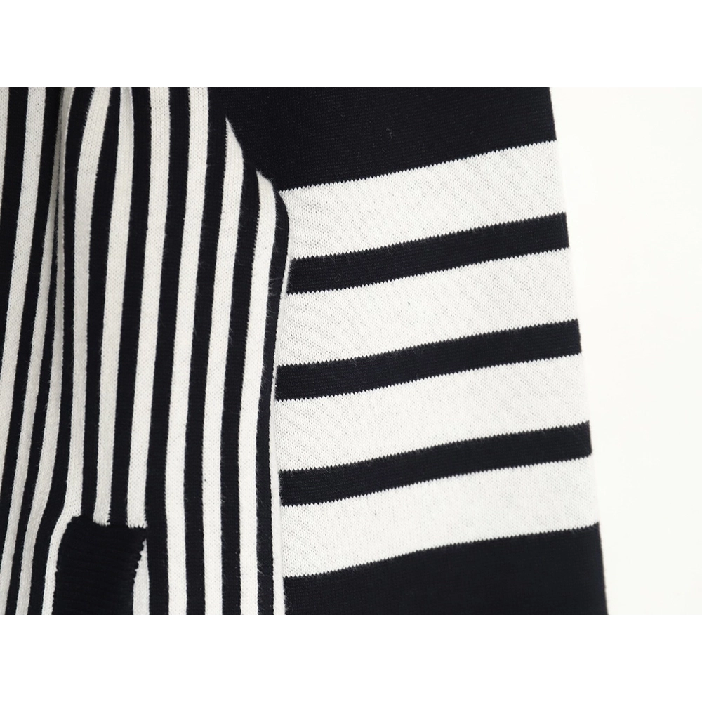 Thom Browne Striped Lapel Jacket TSK1,Thom Browne