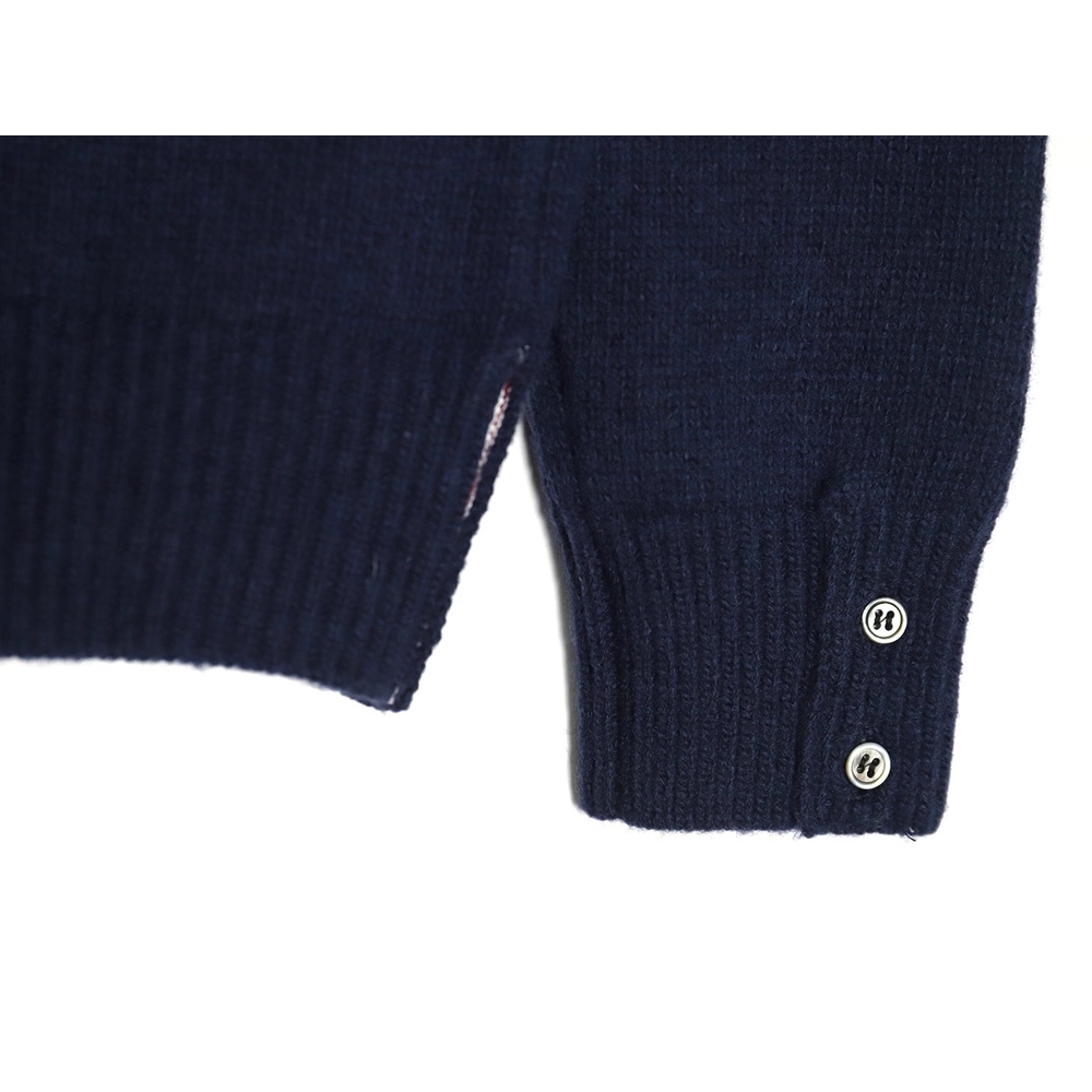 Thom Browne Thick Wool Crewneck Sweater TSK2,Thom Browne