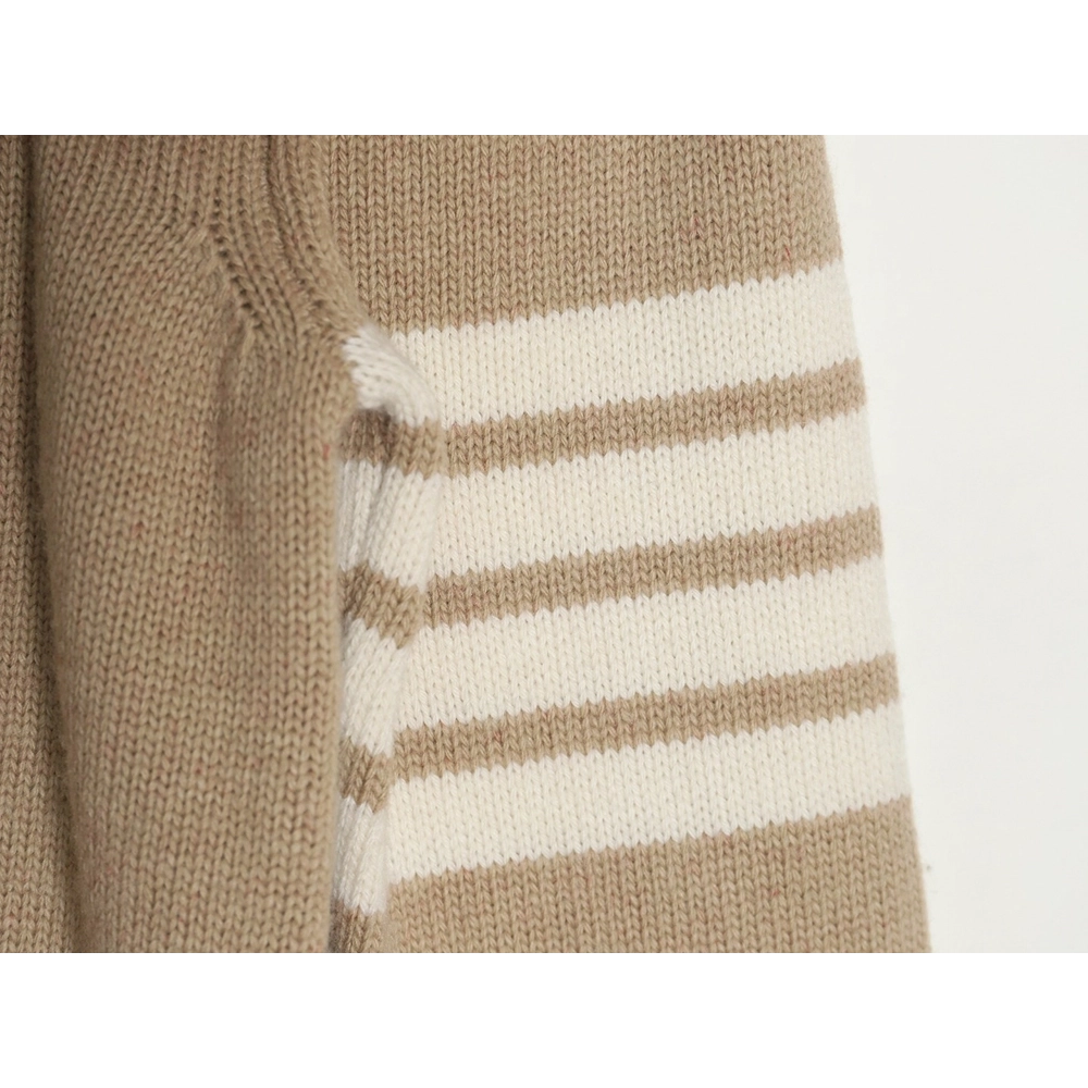 Thom Browne Thick Wool Crewneck Sweater,Thom Browne