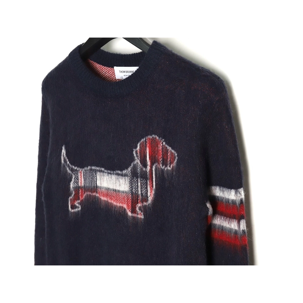 Thom Browne Dachshund Mohair Sweater TSK1,Thom Browne