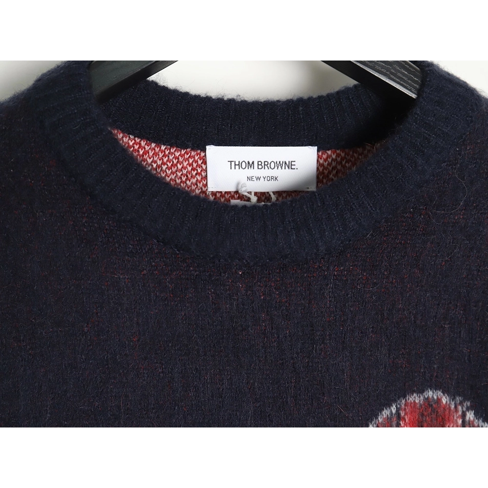 Thom Browne Dachshund Mohair Sweater TSK1,Thom Browne