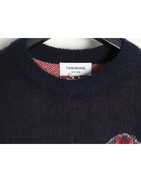 Thom Browne Dachshund Mohair Sweater TSK1,Thom Browne