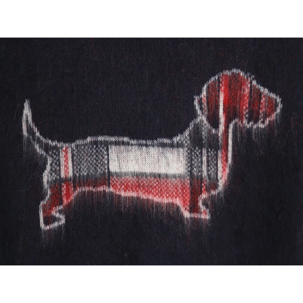 Thom Browne Dachshund Mohair Sweater TSK1,Thom Browne