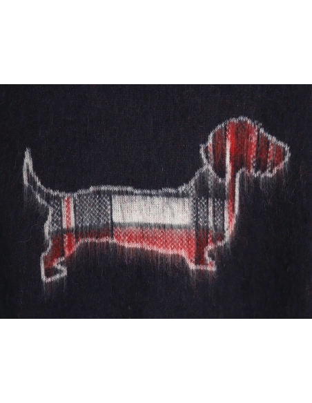 Thom Browne Dachshund Mohair Sweater TSK1,Thom Browne