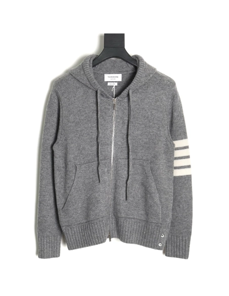 Thom Browne sailboat wool hooded jacket TSK1,Thom Browne