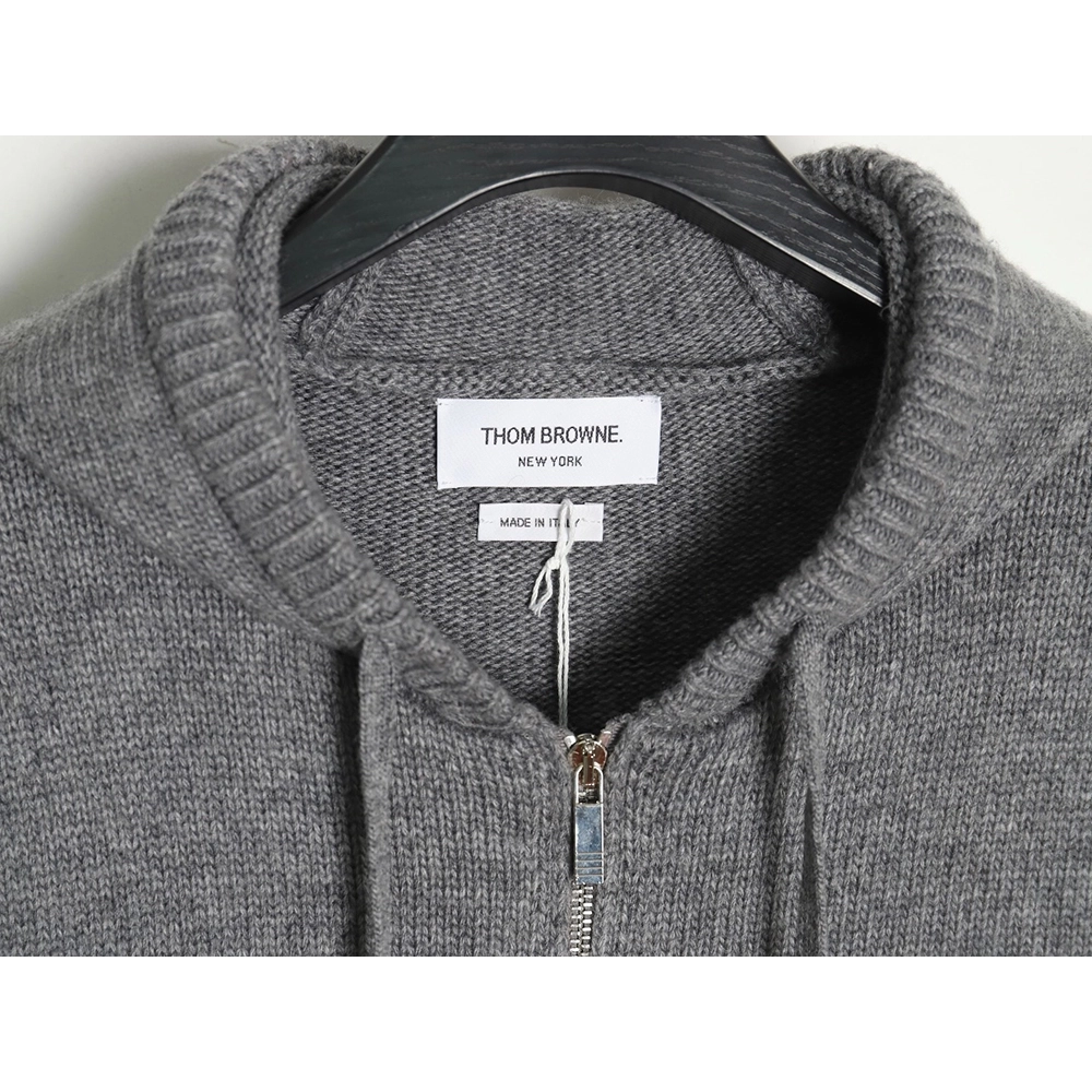 Thom Browne sailboat wool hooded jacket TSK1,Thom Browne