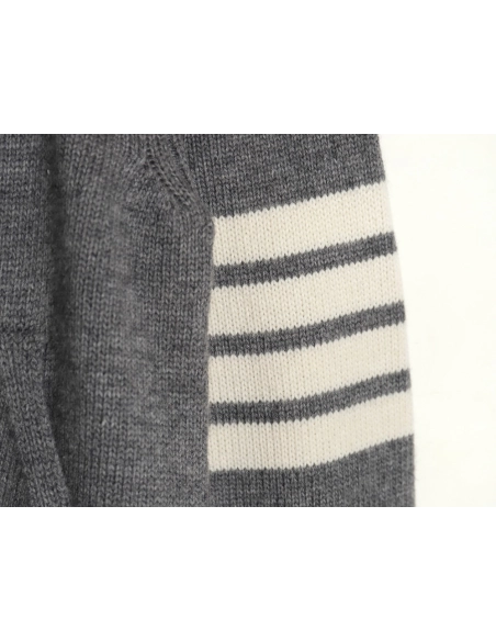 Thom Browne sailboat wool hooded jacket TSK1,Thom Browne