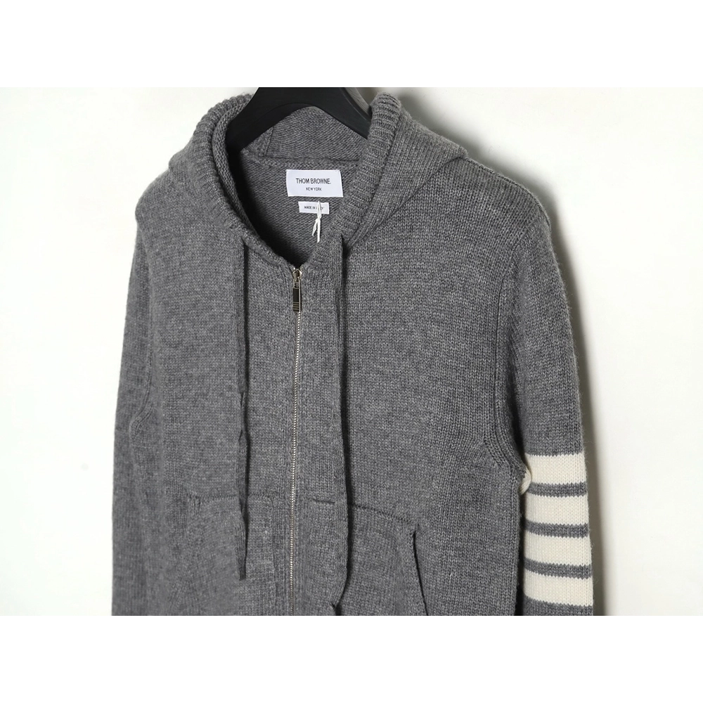 Thom Browne sailboat wool hooded jacket TSK1,Thom Browne