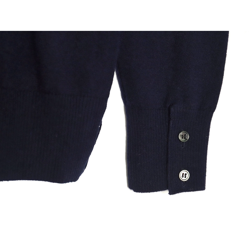 Thom Browne Fine Wool Crewneck Sweater TSK2,Thom Browne