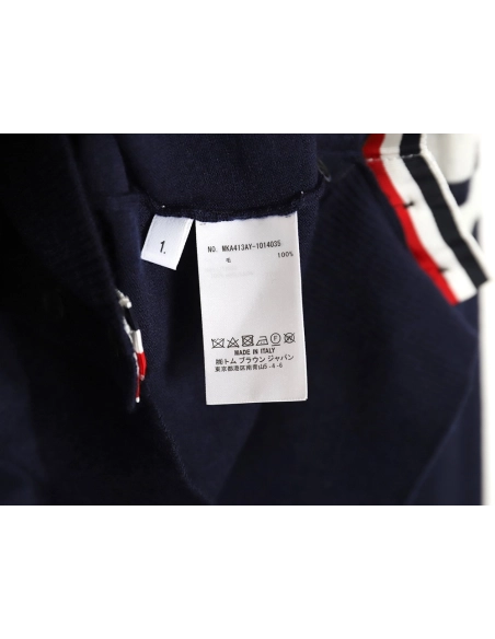 Thom Browne Fine Wool Crewneck Sweater TSK2,Thom Browne
