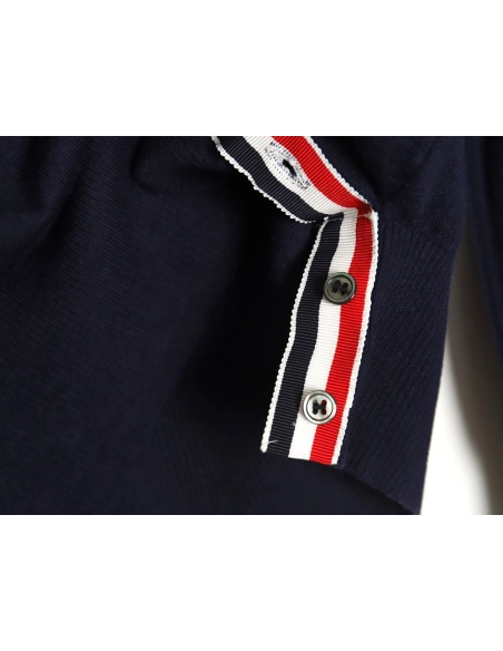 Thom Browne Fine Wool Crewneck Sweater TSK2,Thom Browne