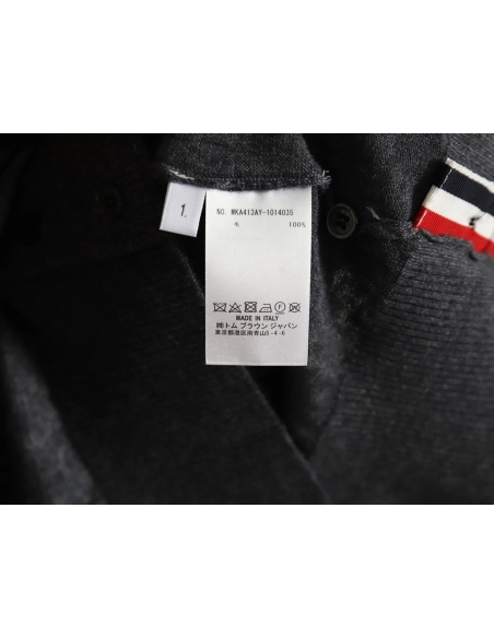 Thom Browne Fine Wool Crewneck Sweater TSK1,Thom Browne