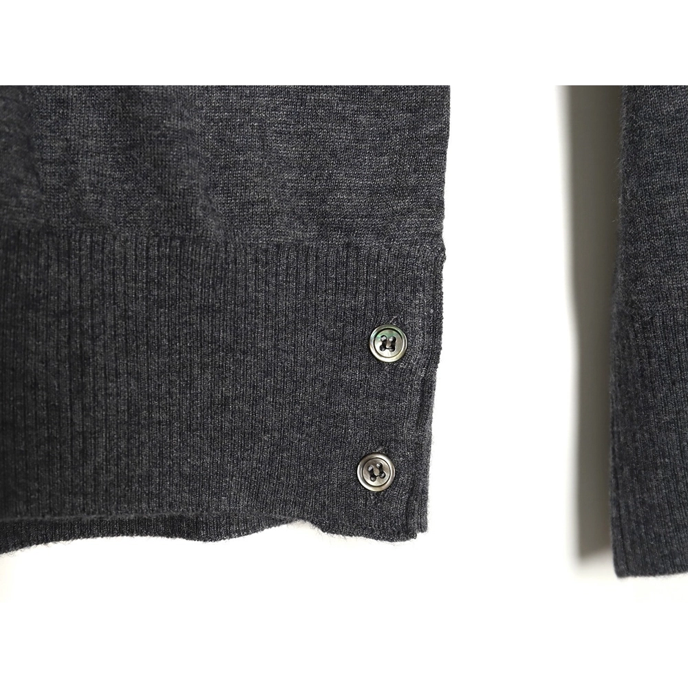 Thom Browne Fine Wool Crewneck Sweater TSK1,Thom Browne