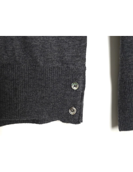 Thom Browne Fine Wool Crewneck Sweater TSK1,Thom Browne