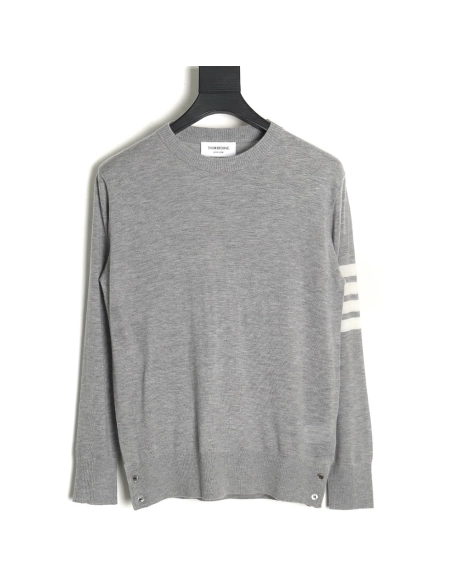Thom Browne Fine Wool Crewneck Sweater,Thom Browne
