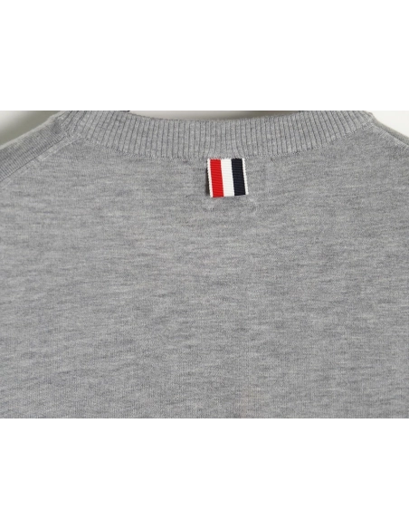 Thom Browne Fine Wool Crewneck Sweater,Thom Browne