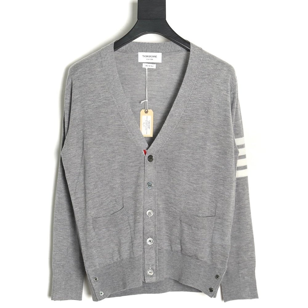 Thom Browne Fine Wool Cardigan,Thom Browne