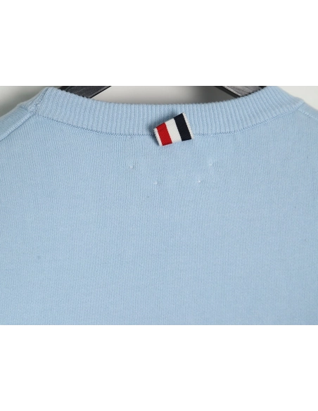 Thom Browne Anchor Crewneck Sweater,Thom Browne