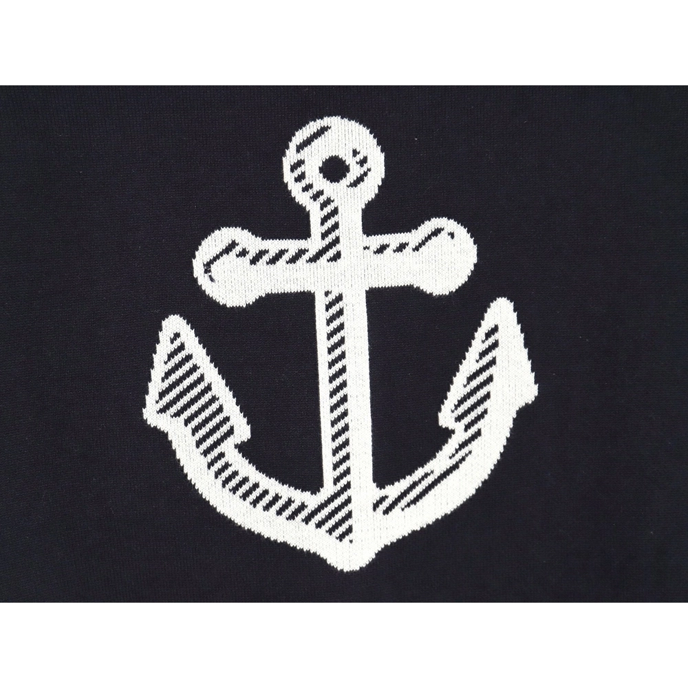 Thom Browne Anchor Baseball Jacket TSK1,Thom Browne