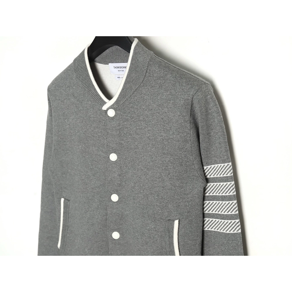 Thom Browne Anchor Baseball Jacket,Thom Browne