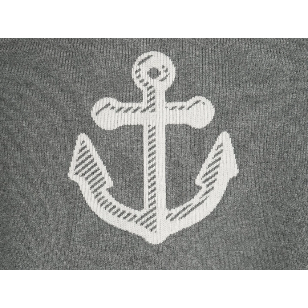 Thom Browne Anchor Baseball Jacket,Thom Browne