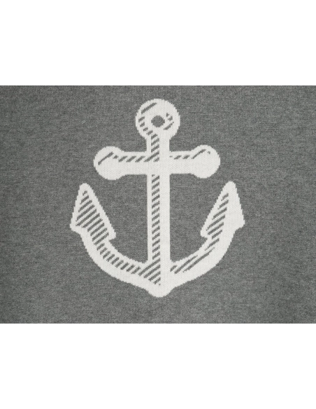 Thom Browne Anchor Baseball Jacket,Thom Browne