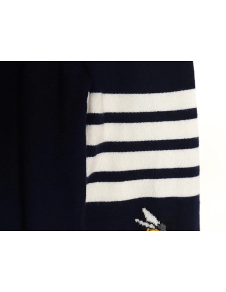 Thom Browne Bee Crew Neck Sweater TSK1,Thom Browne