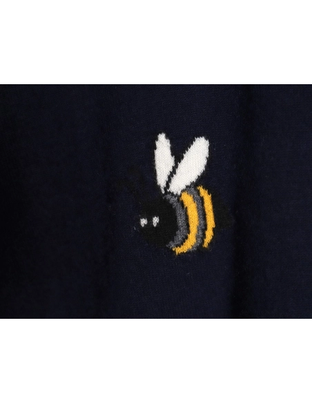 Thom Browne Bee Crew Neck Sweater,Thom Browne