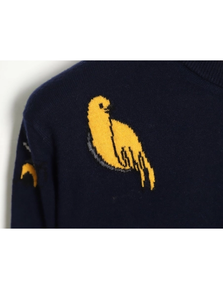 Thom Browne Bee Crew Neck Sweater,Thom Browne