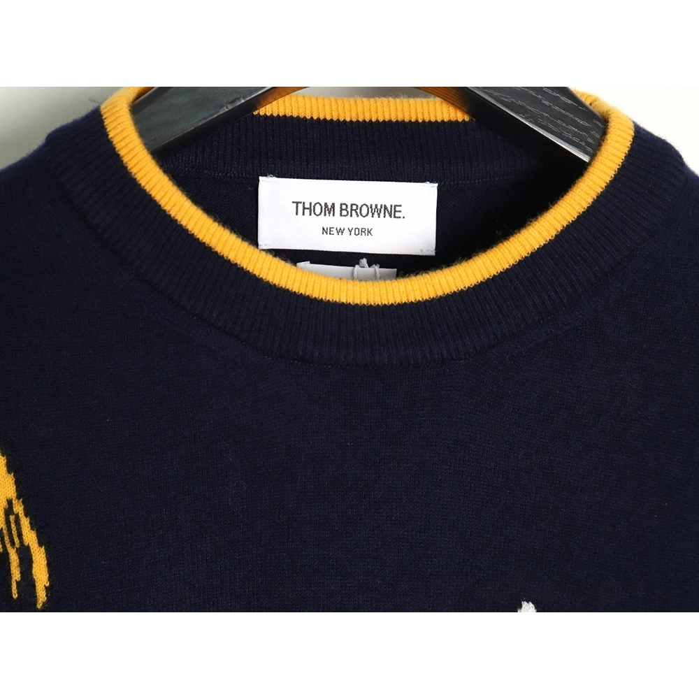 Thom Browne Bee Crew Neck Sweater,Thom Browne