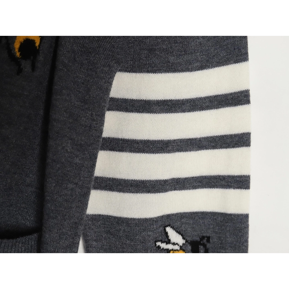 Thom Browne Bee Cardigan Sweater TSK2,Thom Browne