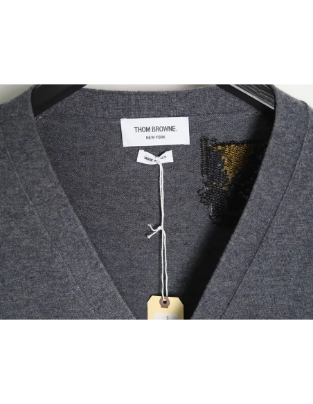 Thom Browne Bee Cardigan Sweater TSK2,Thom Browne