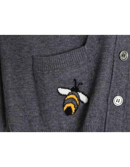 Thom Browne Bee Cardigan Sweater TSK2,Thom Browne