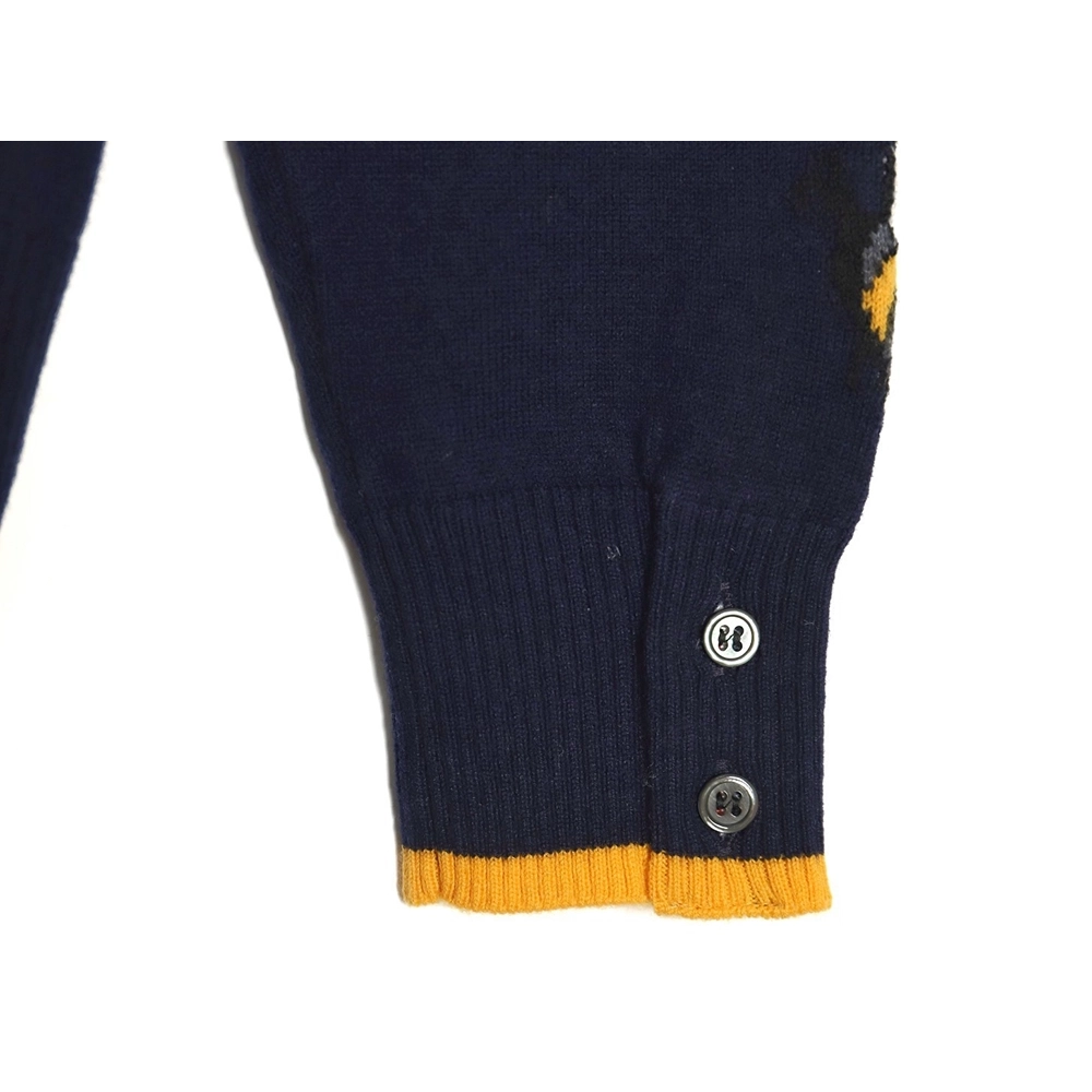 Thom Browne Bee Cardigan Sweater TSK1,Thom Browne