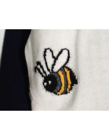 Thom Browne Bee Cardigan Sweater TSK1,Thom Browne