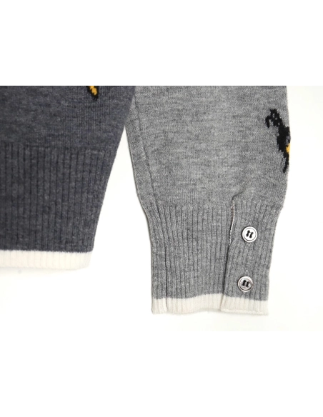 Thom Browne Bee Cardigan Sweater,Thom Browne