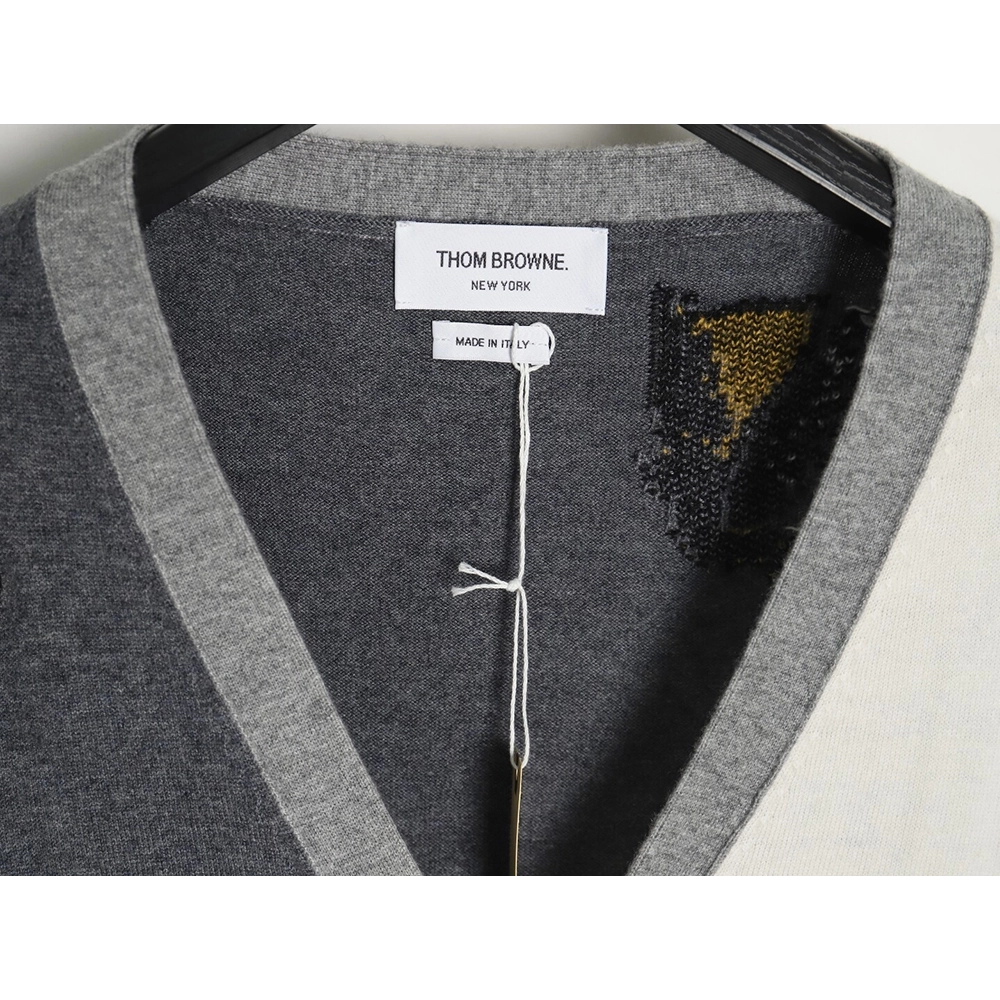 Thom Browne Bee Cardigan Sweater,Thom Browne