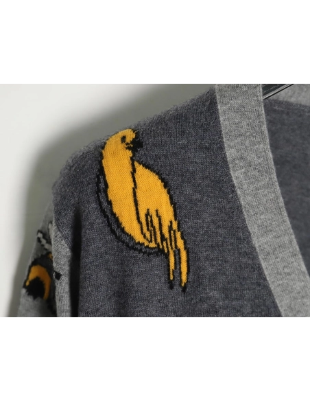 Thom Browne Bee Cardigan Sweater,Thom Browne
