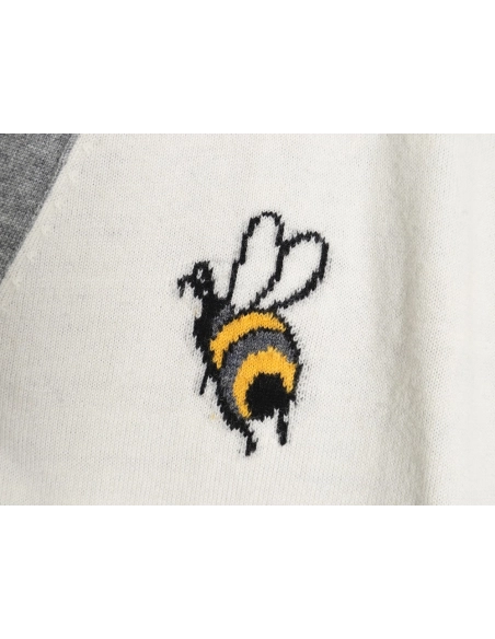 Thom Browne Bee Cardigan Sweater,Thom Browne