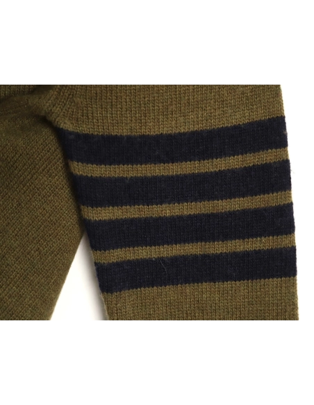 Thom Browne Color-block Wool Crewneck Sweater TSK2,Thom Browne