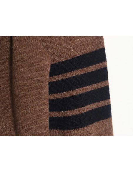 Thom Browne Color-Block Wool Cardigan TSK1,Thom Browne