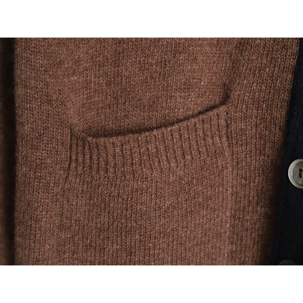 Thom Browne Color-Block Wool Cardigan TSK1,Thom Browne