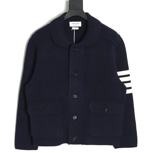 Thom Browne Cropped Wool Jacket TSK2,Thom Browne