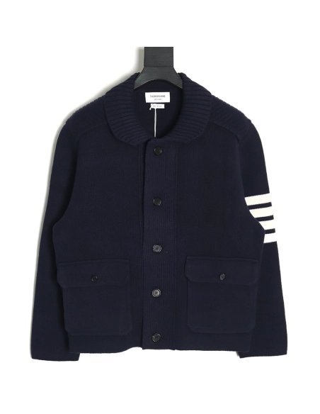 Thom Browne Cropped Wool Jacket TSK2,Thom Browne