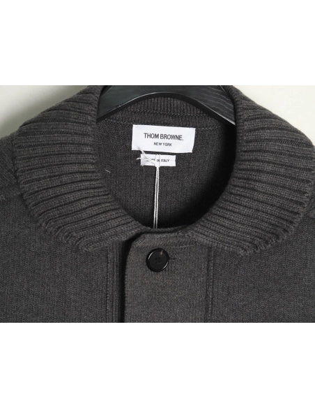 Thom Browne Cropped Wool Jacket TSK1,Thom Browne