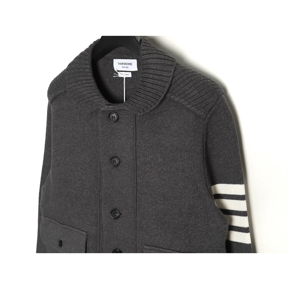 Thom Browne Cropped Wool Jacket TSK1,Thom Browne