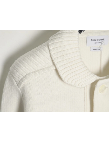 Thom Browne Cropped Wool Jacket,Thom Browne